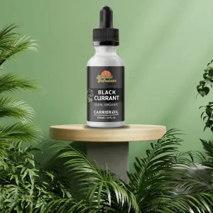 100% Pure Black Currant Seed Carrier Oil | Skin & Hair Benefits