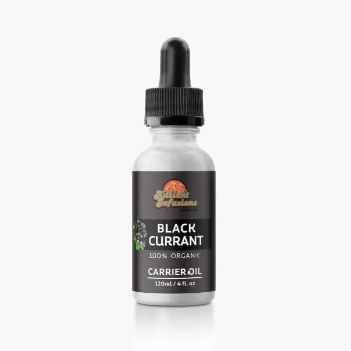 100% Pure Black Currant Seed Carrier Oil | Skin & Hair Benefits