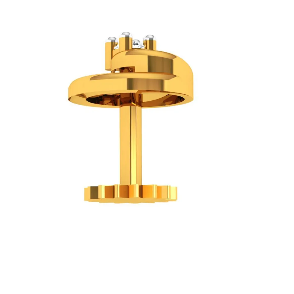 14KT Gold Nose Stud For Festive Occasion Ahead