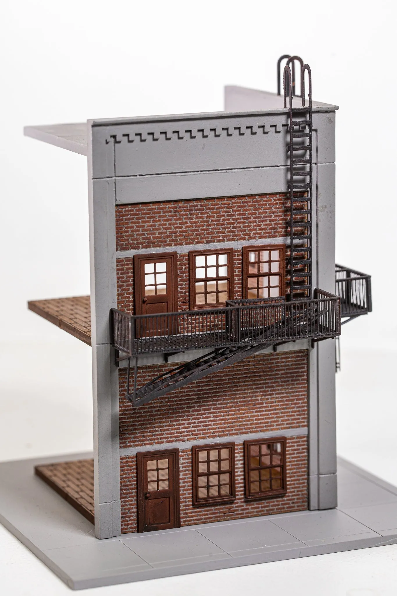 1st Floor Fire Escape Ladder - Half Panel Width