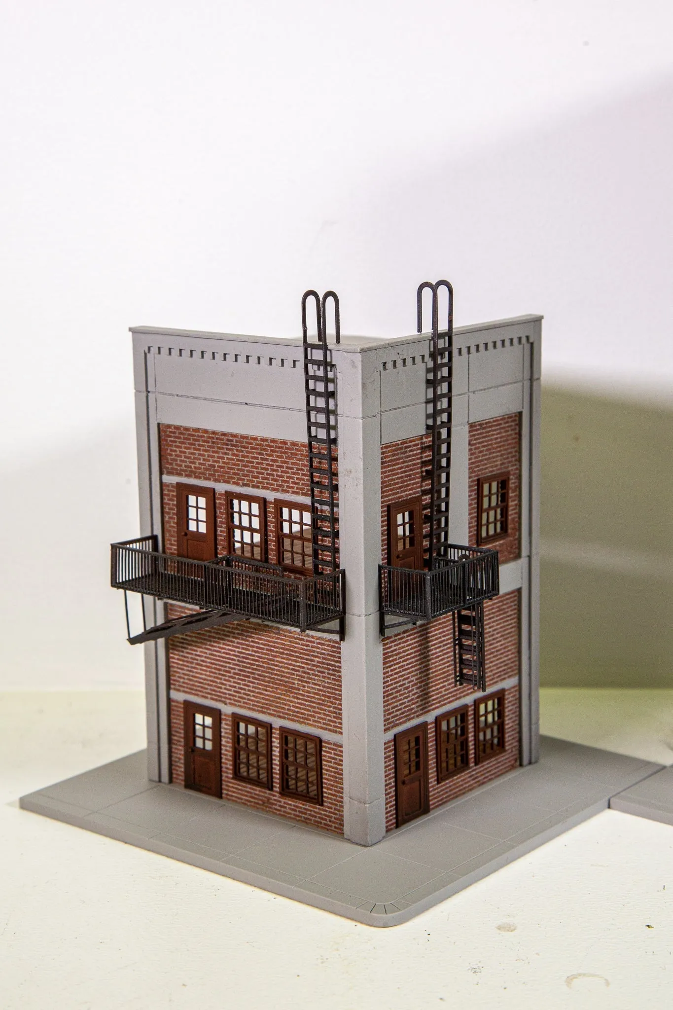 1st Floor Fire Escape Ladder - Half Panel Width