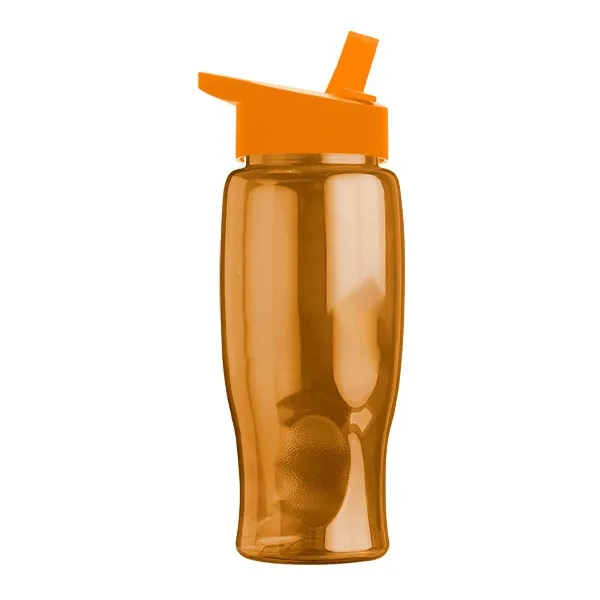 27 Oz. Poly-Pure Bottle - Flip Straw Lid (Q533722)