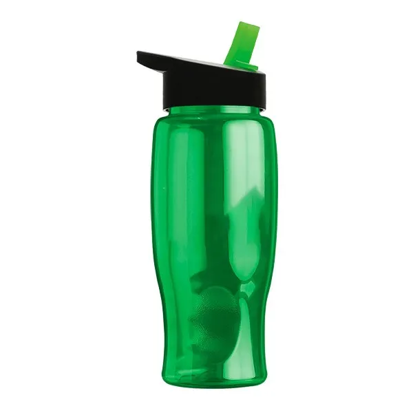 27 Oz. Poly-Pure Bottle - Flip Straw Lid (Q533722)