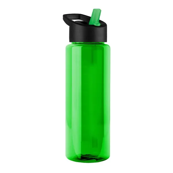 32 Oz. Trans. Bottle - Flip Straw Lid (Q953722)