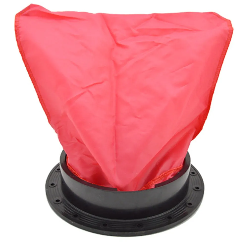 8 inch Round Kayak Deck Plate Kit with Screws and Storage Bag