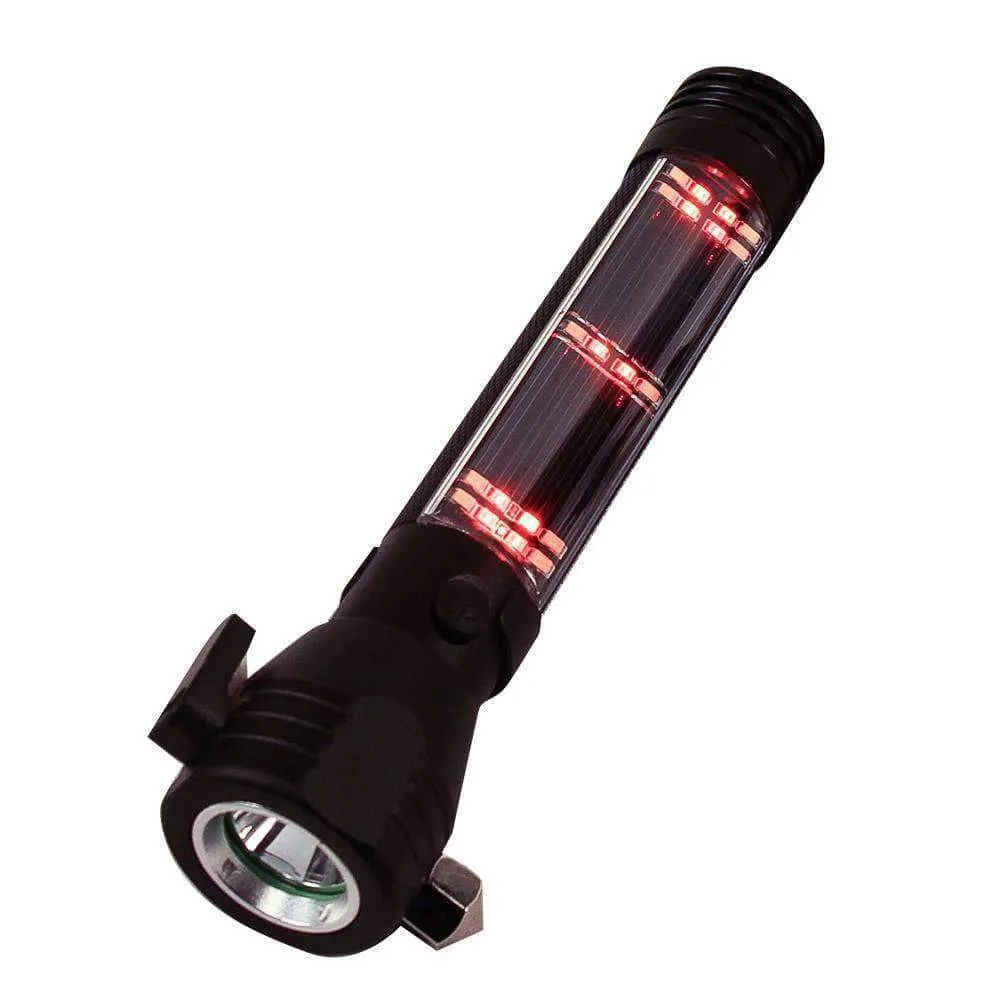 9-in-1 LED Solar Flashlight / Power Bank & Multi-Tool  (Checkout Special Offer)