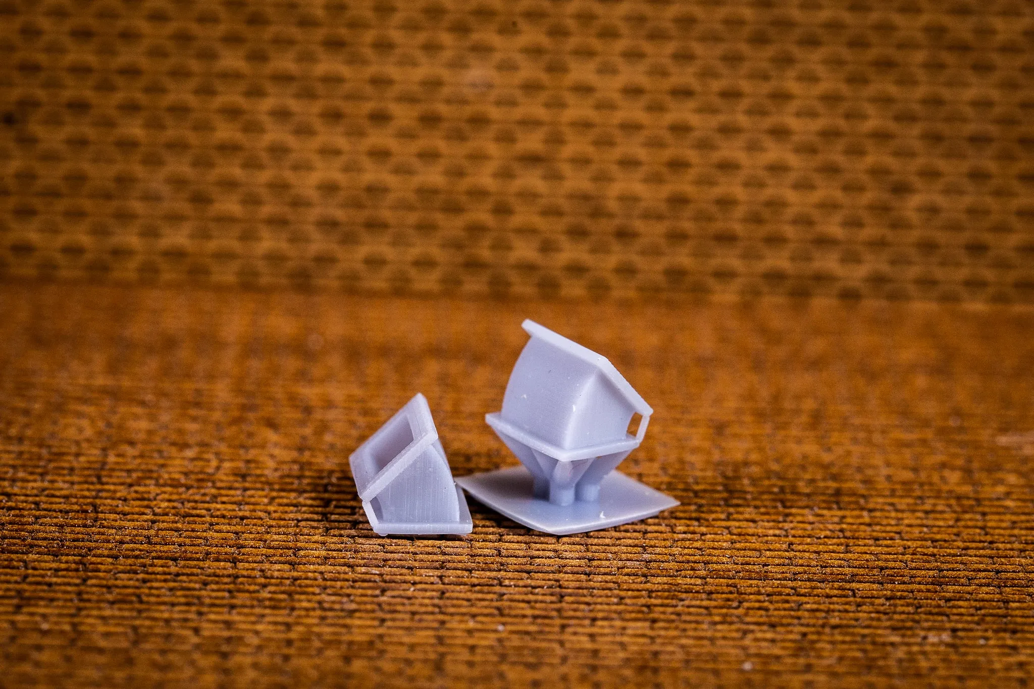 Air conditioner duct 45d elbow 8w - HO Scale