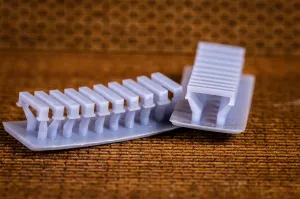 Air conditioner ducting leg 8w 2.4h - HO Scale