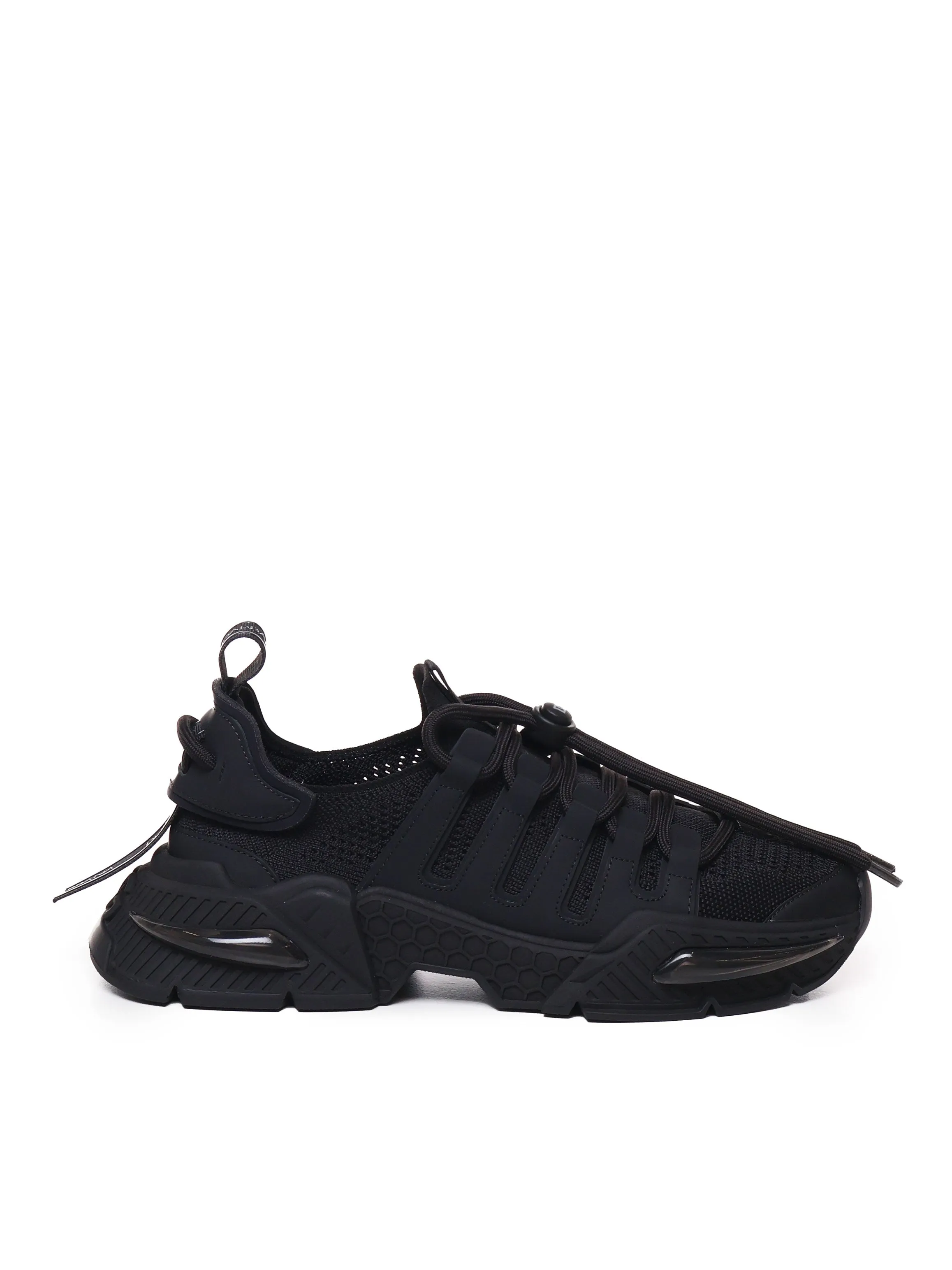 Airmaster Nylon Sneakers with Calfskin Details