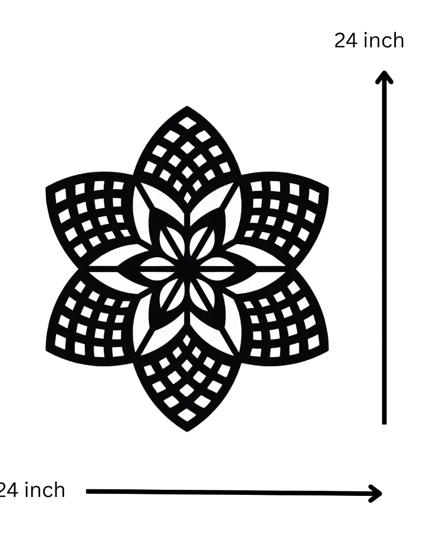 Alberto Mandala Iron Wall Hanging Décor