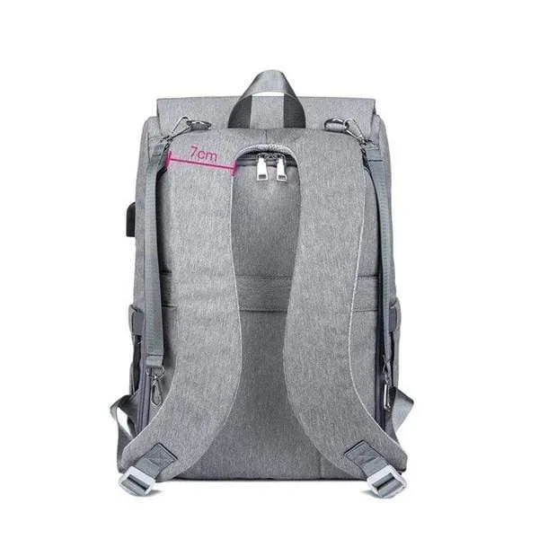 All-In-One Diaper Bag With Changing Pad