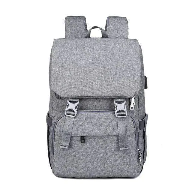 All-In-One Diaper Bag With Changing Pad