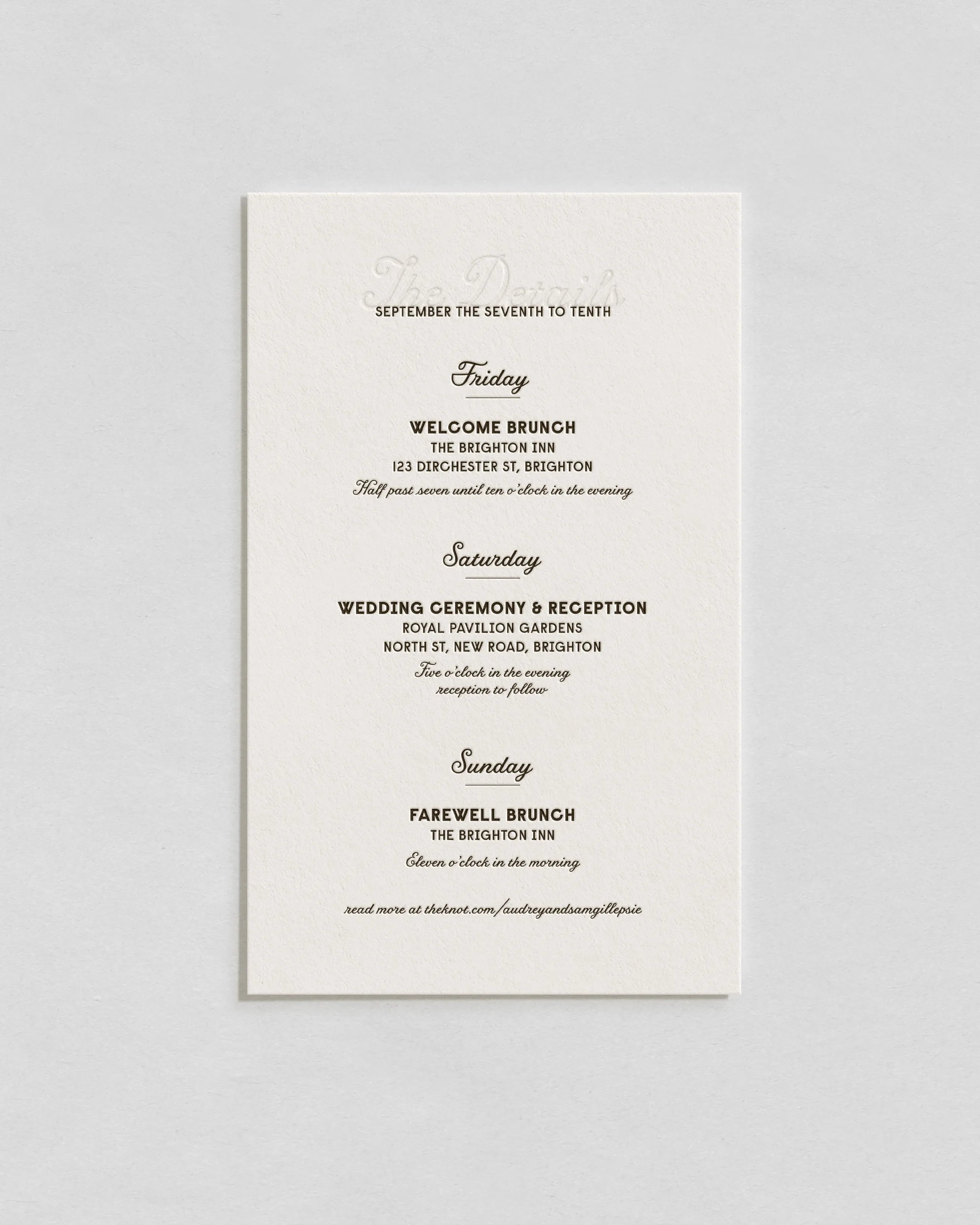Andie Details
