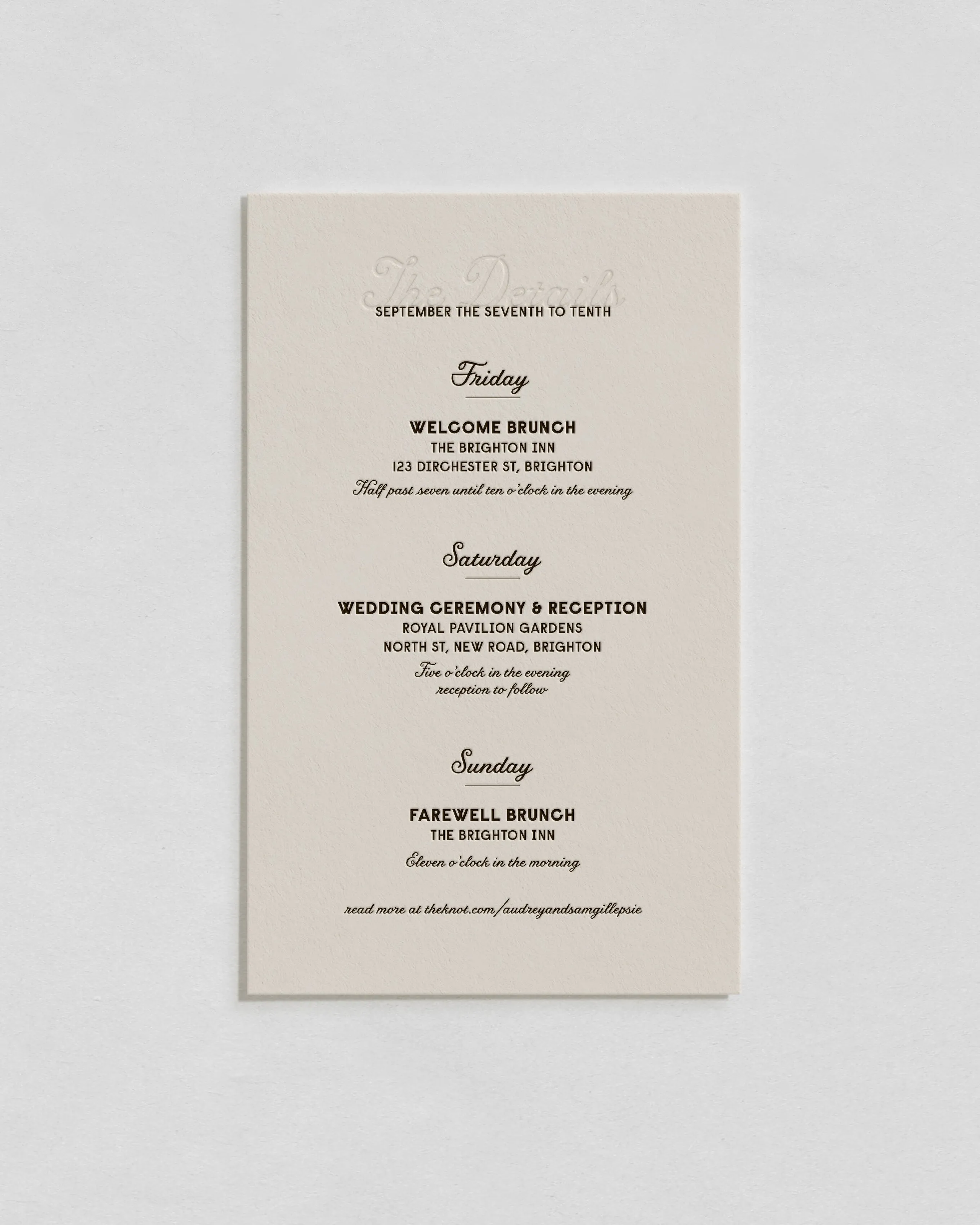 Andie Details