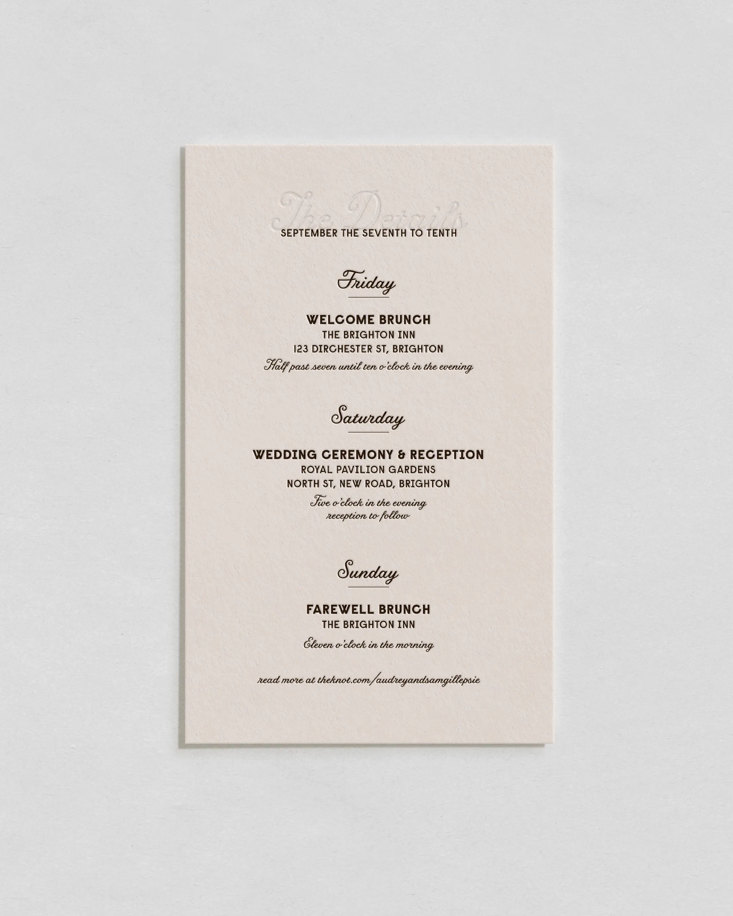 Andie Details
