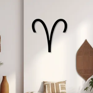Aries ZoDiyac Sign Iron Wall Hanging Décor