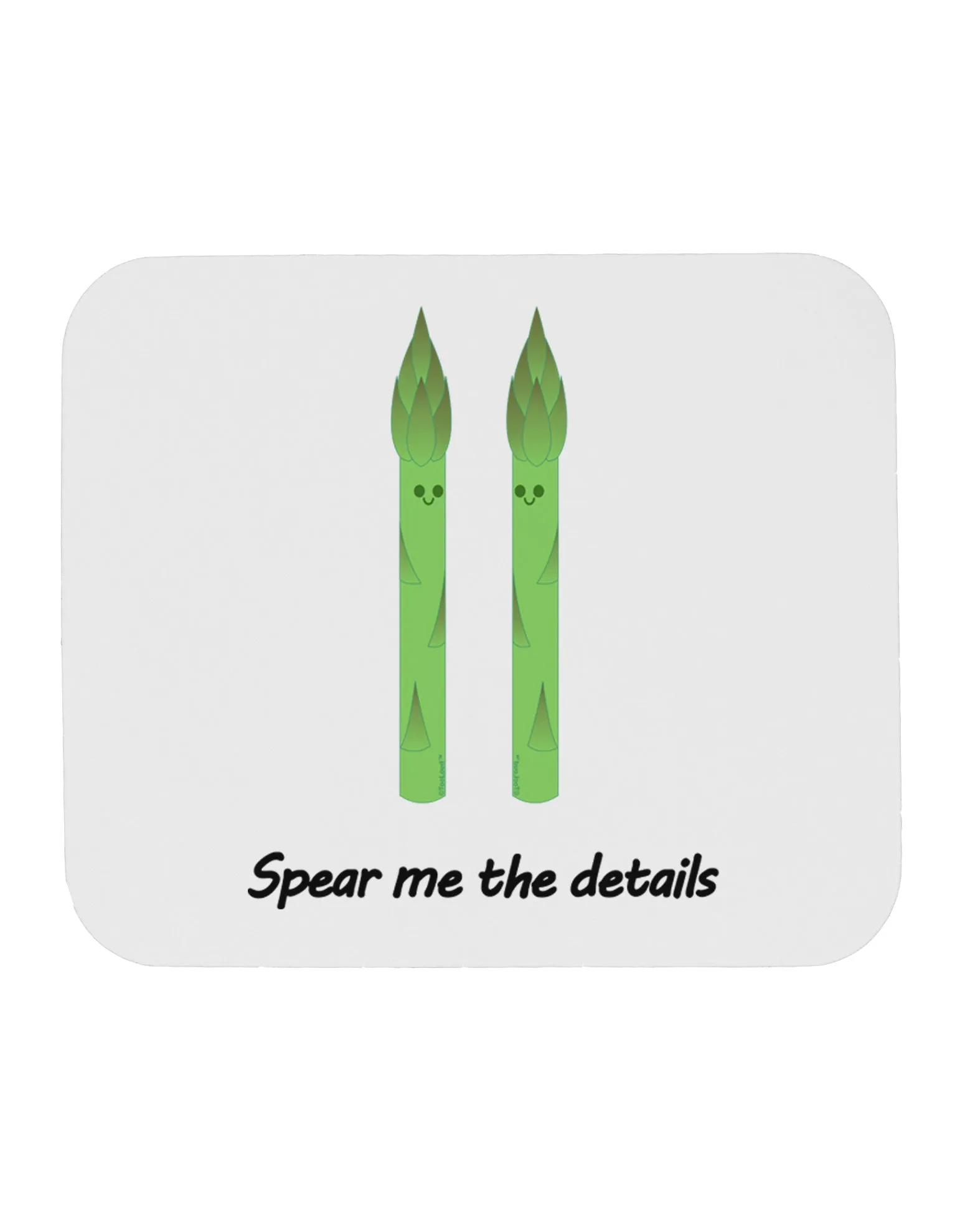 Asparagus - Spear Me the Details Mousepad