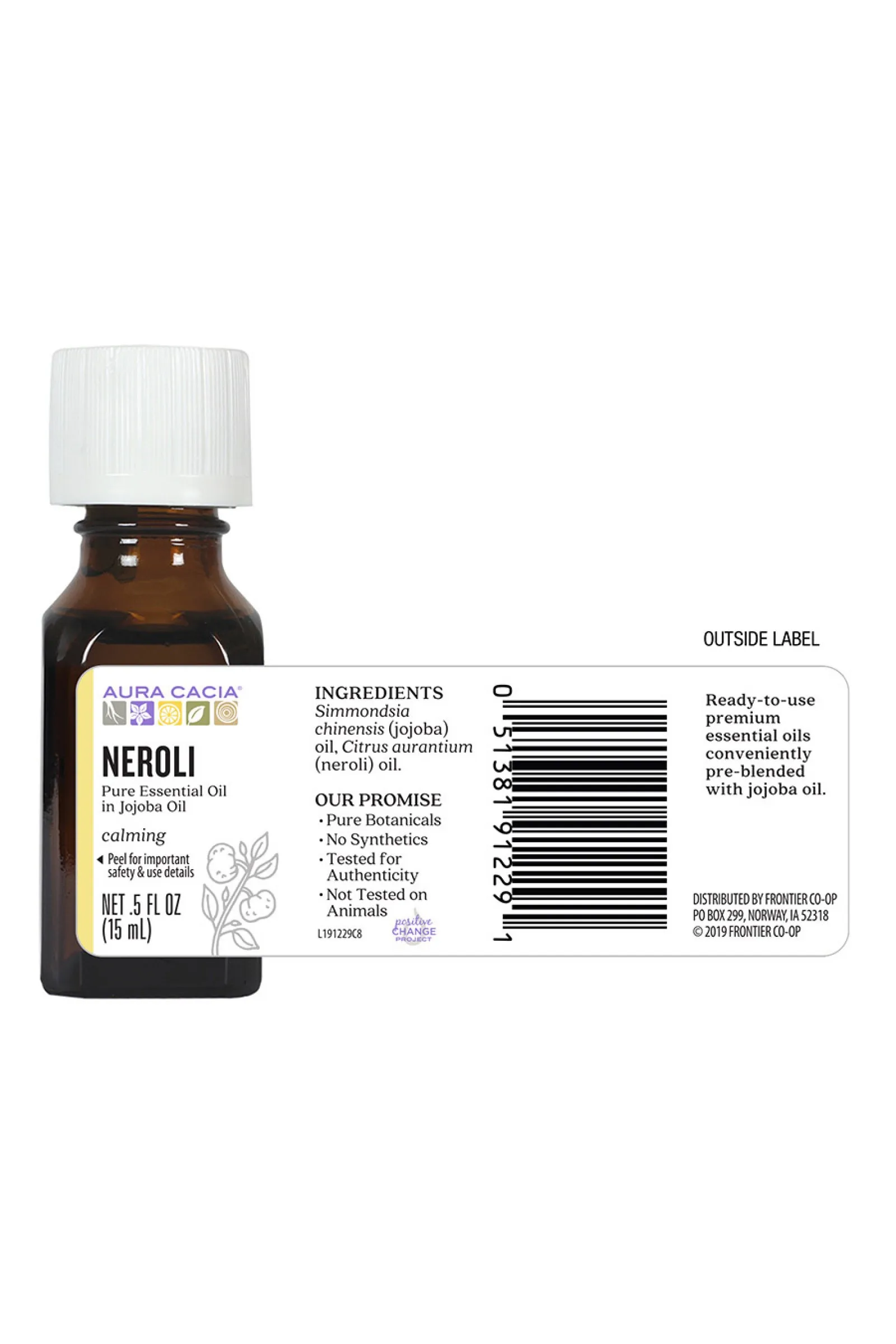 Aura Cacia Neroli Oil in Jojoba 15ml