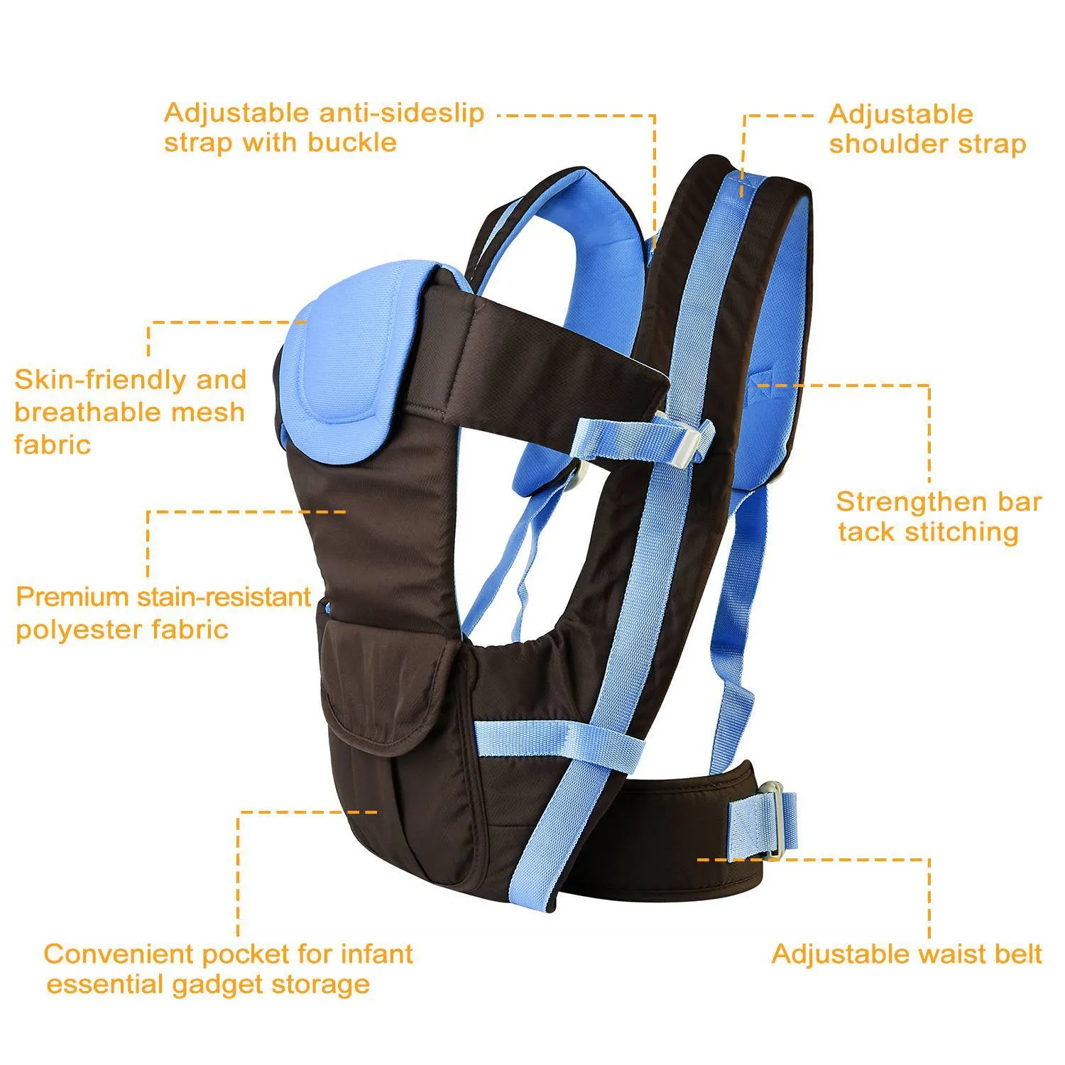 Baby Carrier Breathable Adjustable Wrap