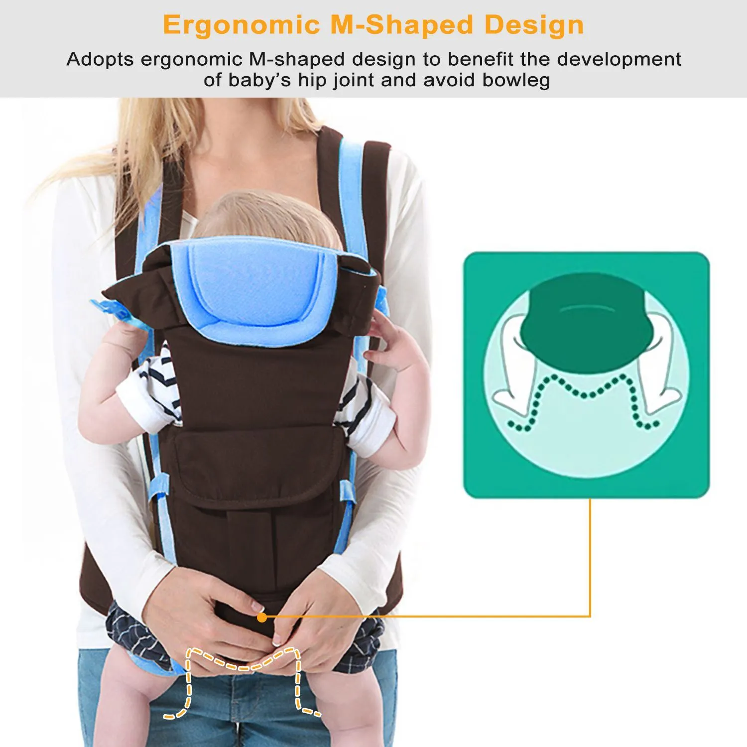 Baby Carrier Breathable Adjustable Wrap
