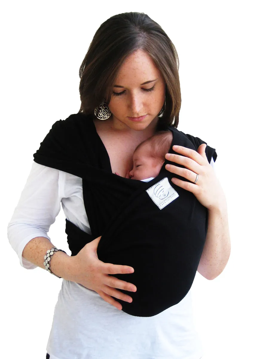 Baby K'tan Baby Carrier in Basic Black - Large