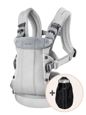 BabyBjörn Baby Carrier Harmony and Carrier Cover Bundle