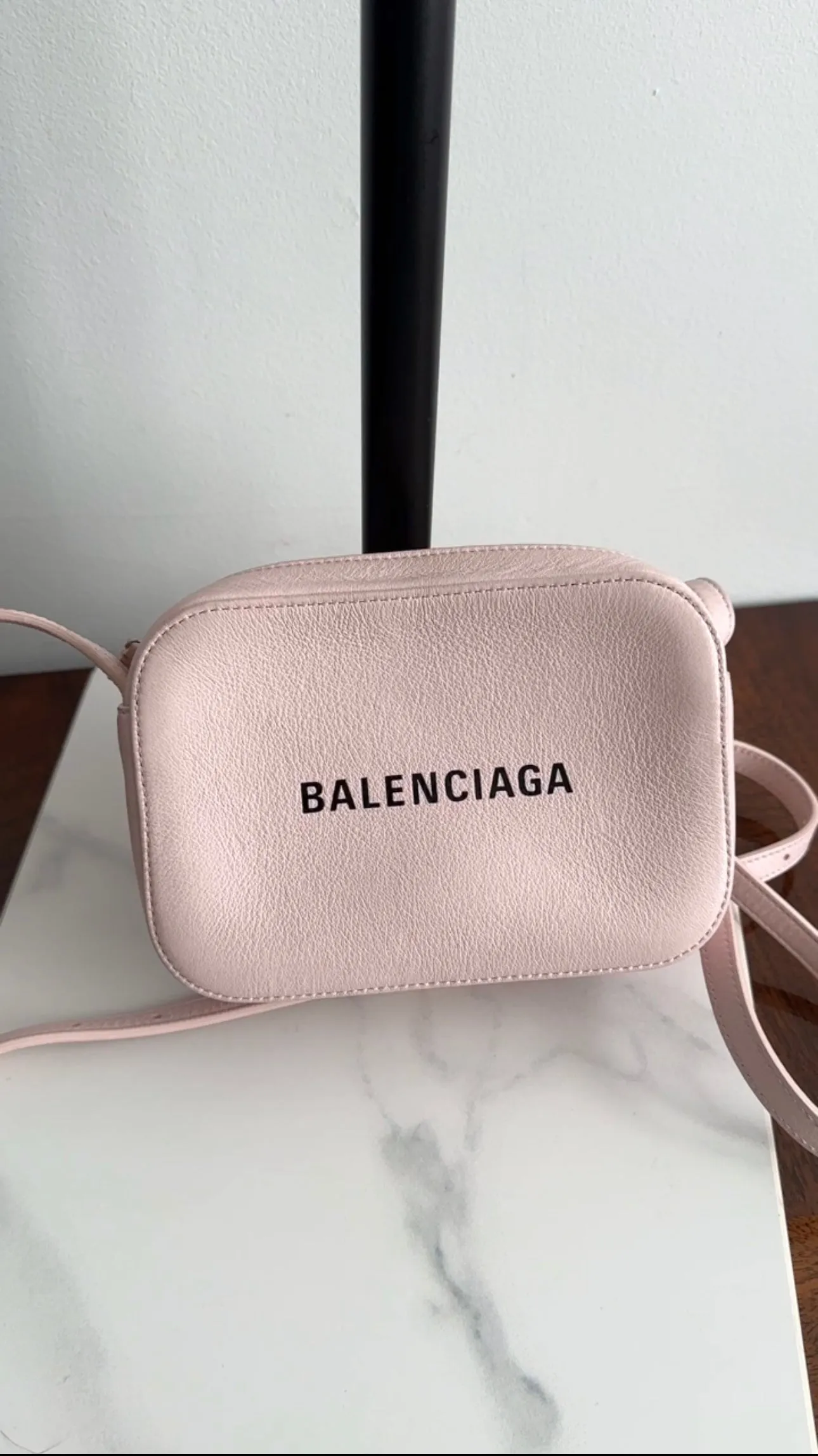 Balenciaga Light Pink Everyday XS Camera Bag