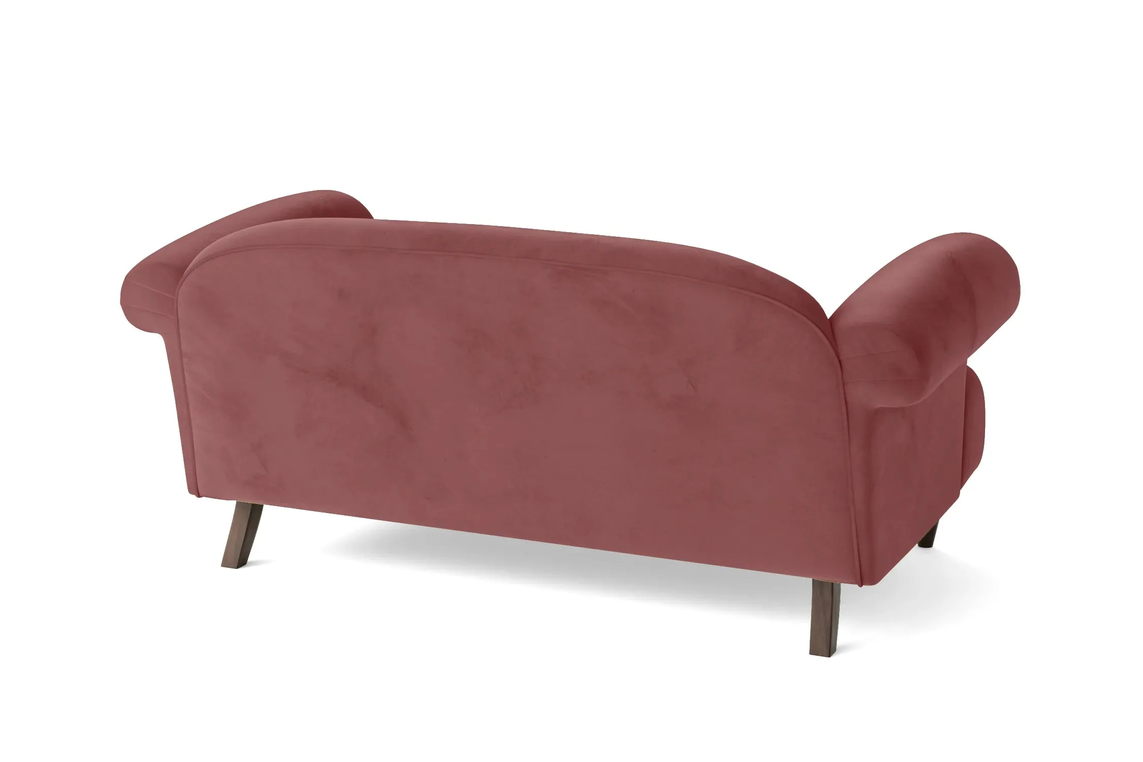 Barberton 2 Seater Sofa Pink Velvet