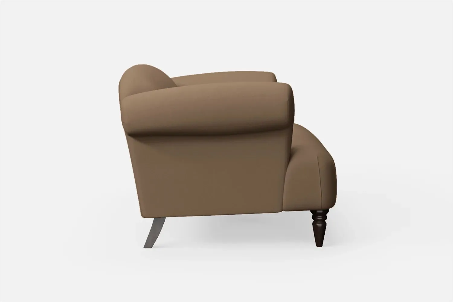 Barberton 2 Seater Sofa Stone Leather