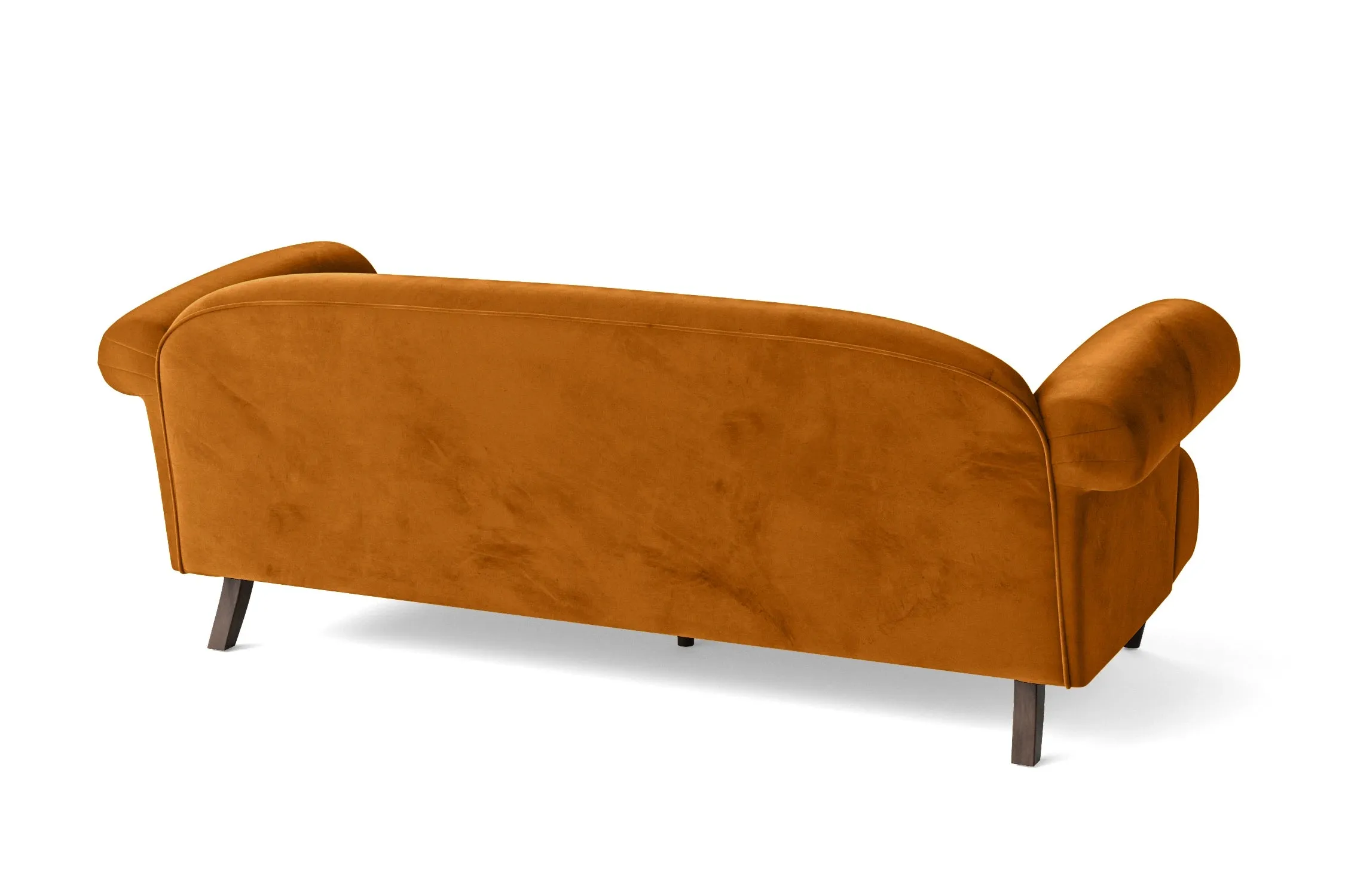 Barberton 3 Seater Sofa Gold Velvet