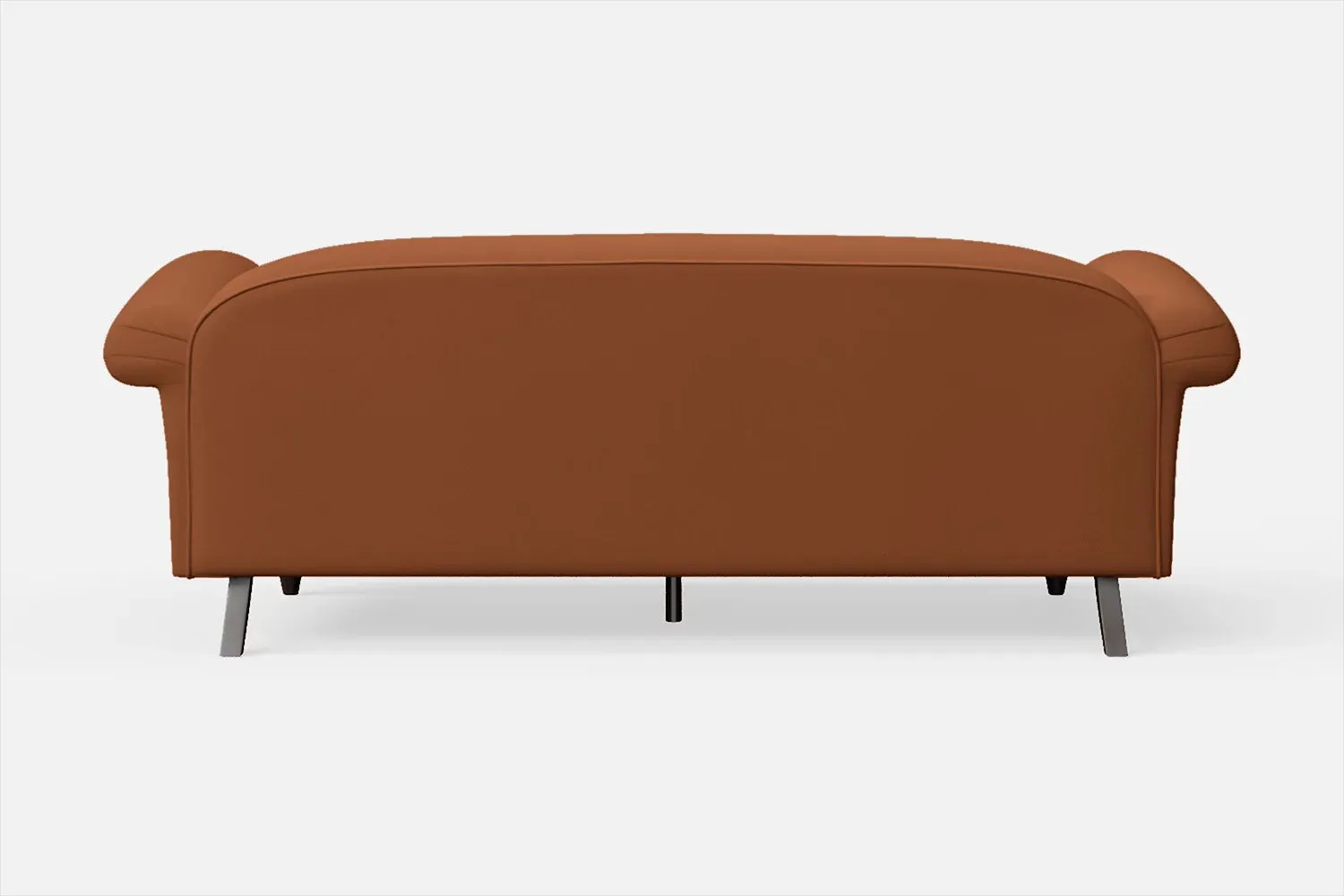 Barberton 3 Seater Sofa Tan Brown Leather