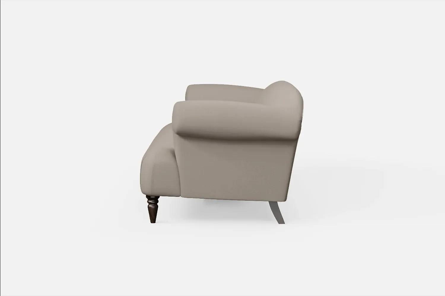 Barberton 4 Seater Sofa Sand Leather