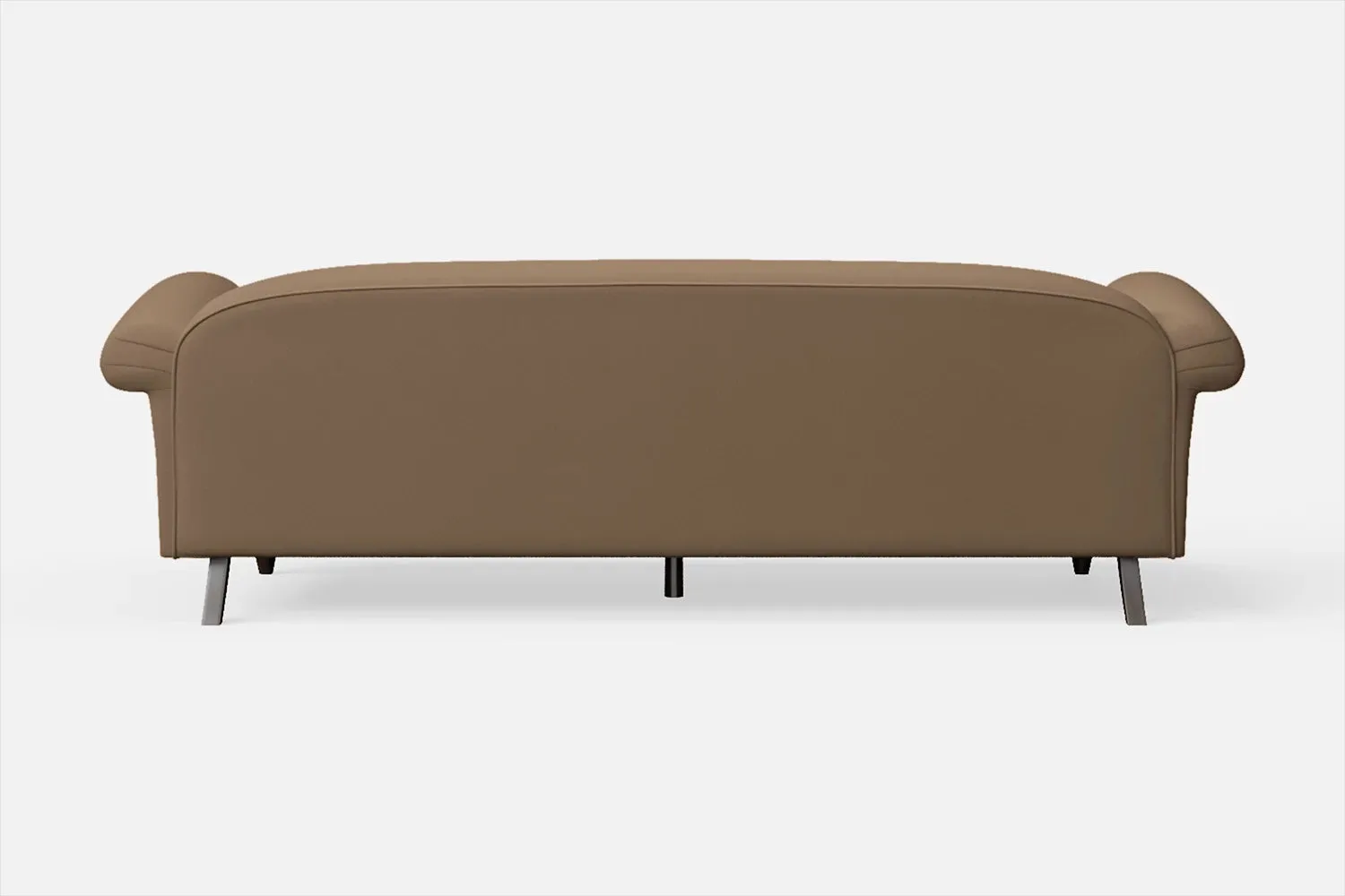 Barberton 4 Seater Sofa Stone Leather