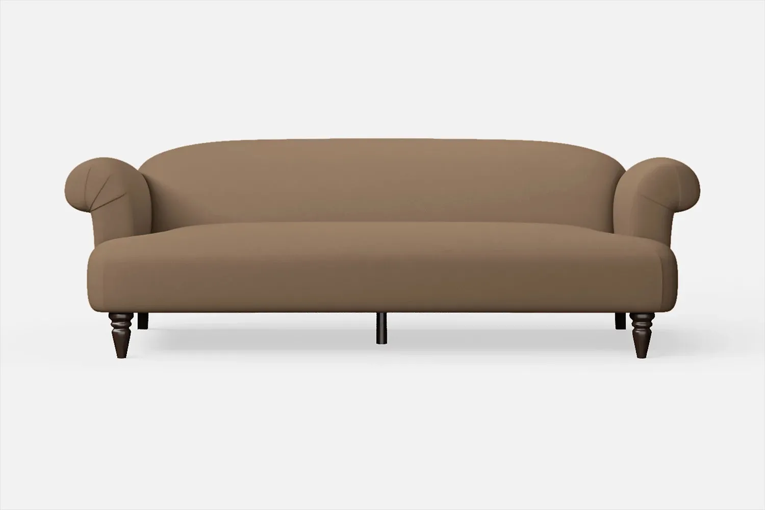Barberton 4 Seater Sofa Stone Leather