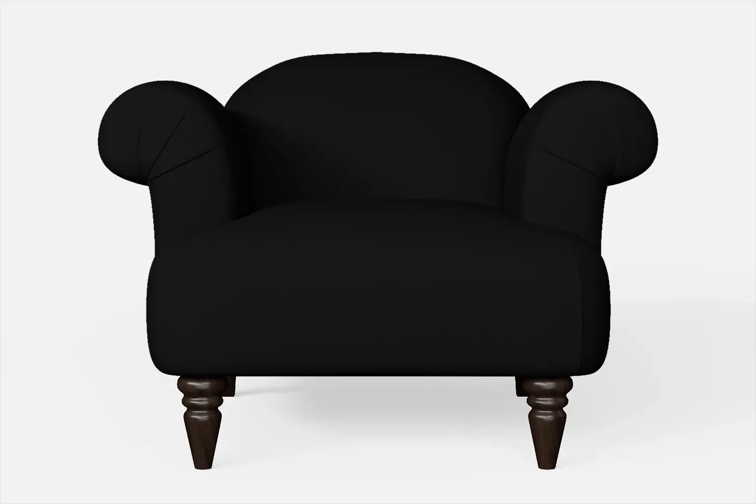 Barberton Armchair Black Leather