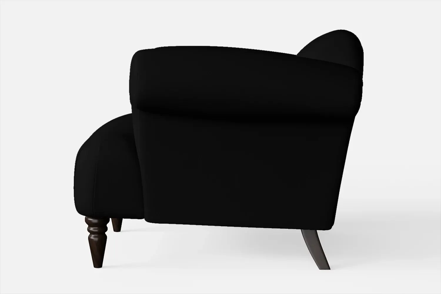 Barberton Armchair Black Leather