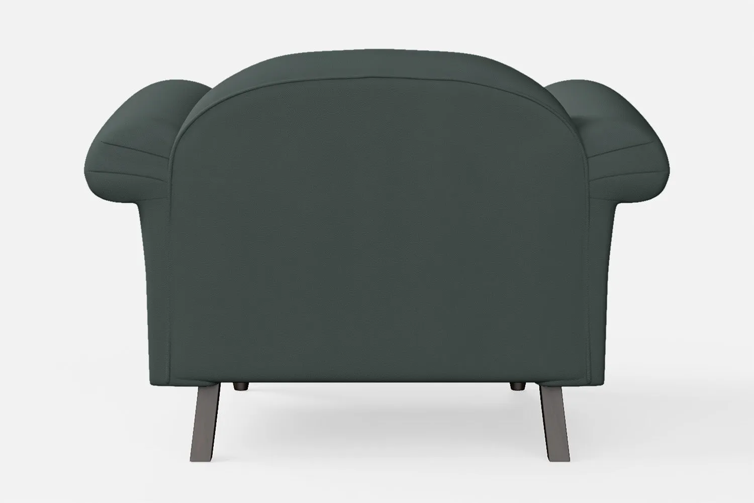 Barberton Armchair Dusky Turquoise Leather
