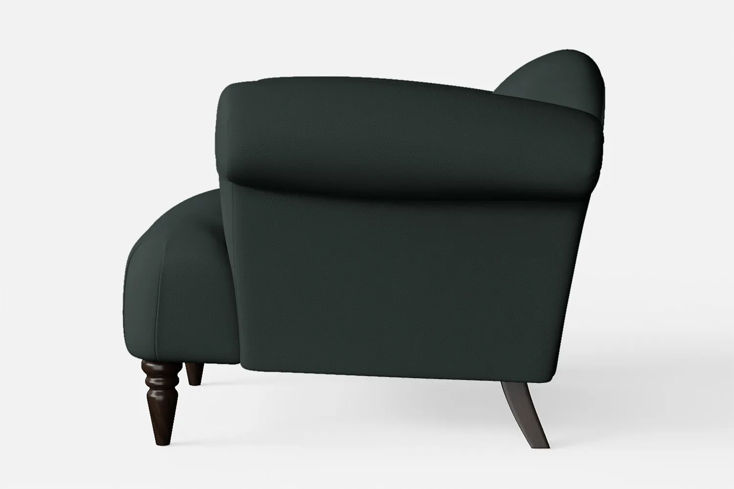 Barberton Armchair Dusky Turquoise Leather