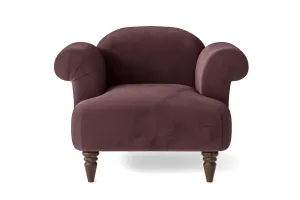 Barberton Armchair Grape Velvet
