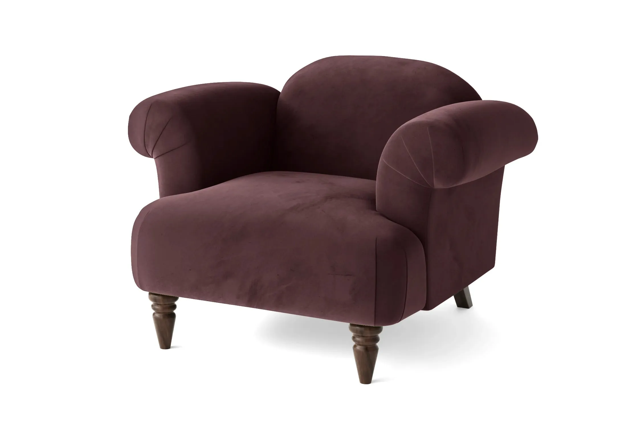Barberton Armchair Grape Velvet