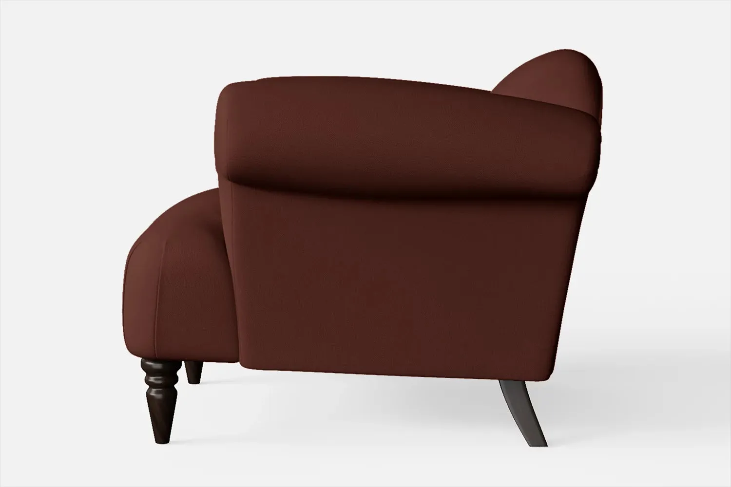 Barberton Armchair Mauve Leather