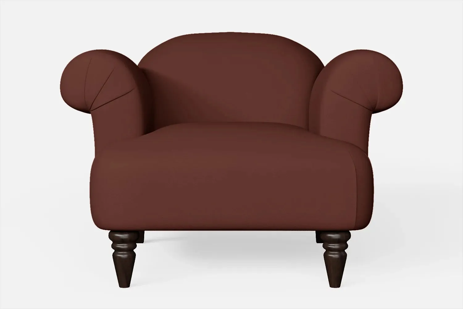 Barberton Armchair Mauve Leather