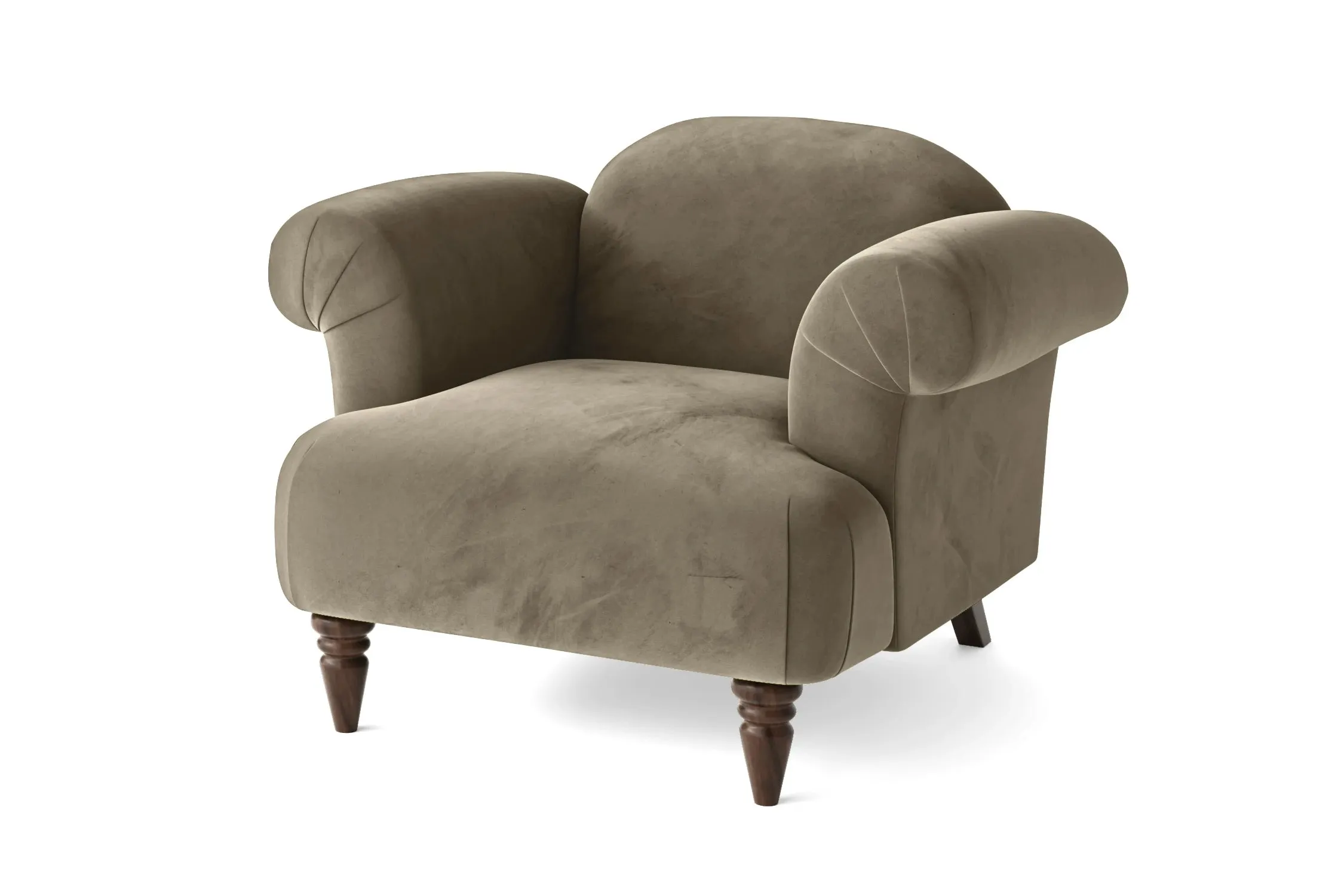 Barberton Armchair Sand Velvet
