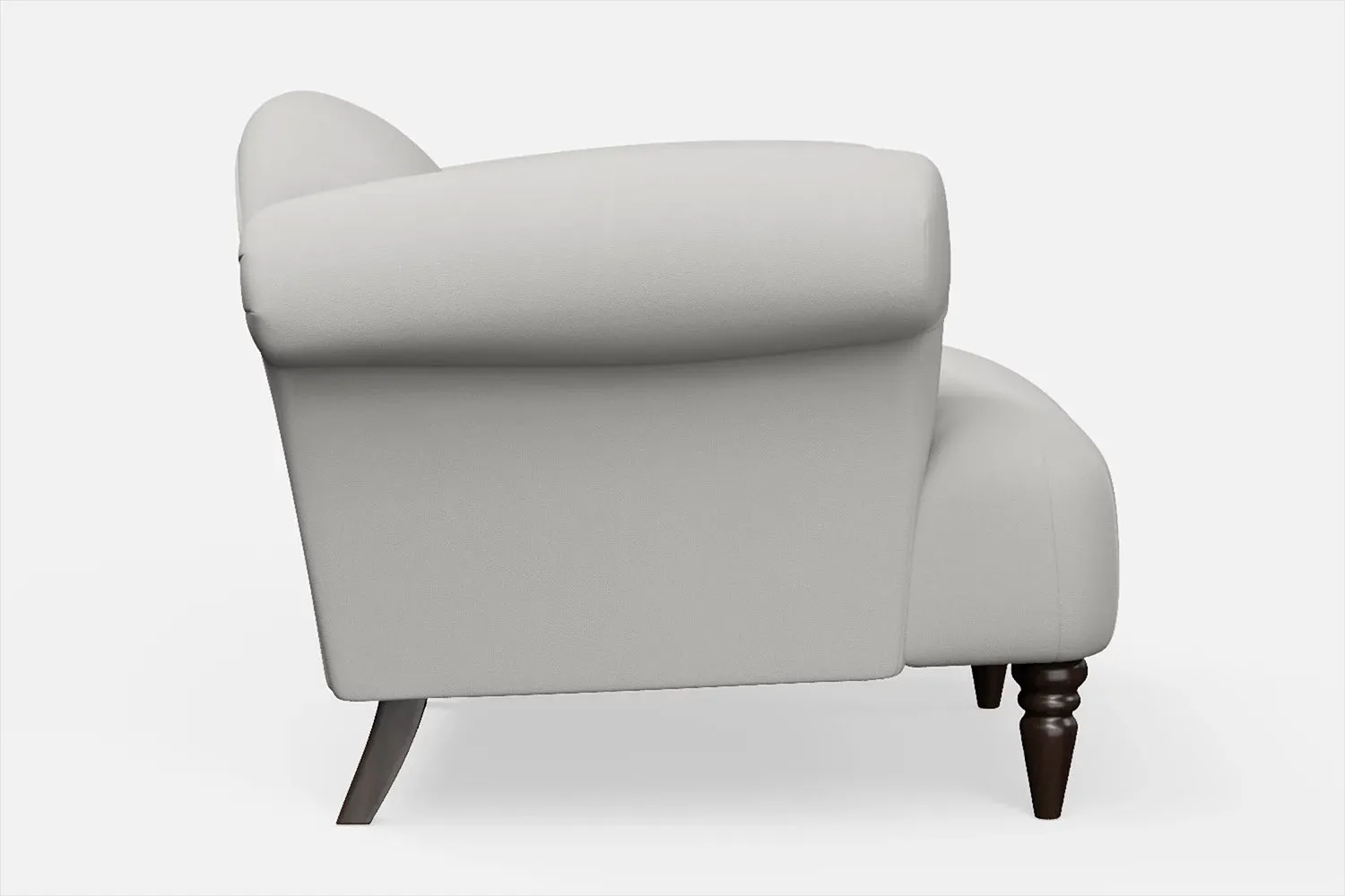 Barberton Armchair White Leather