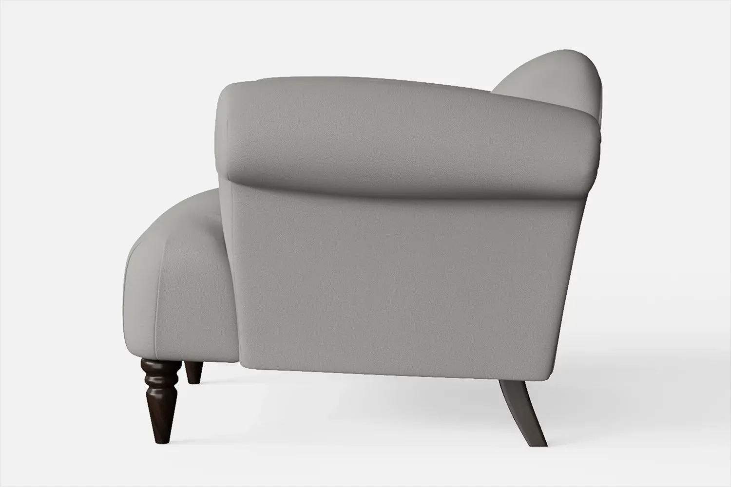 Barberton Armchair White Leather
