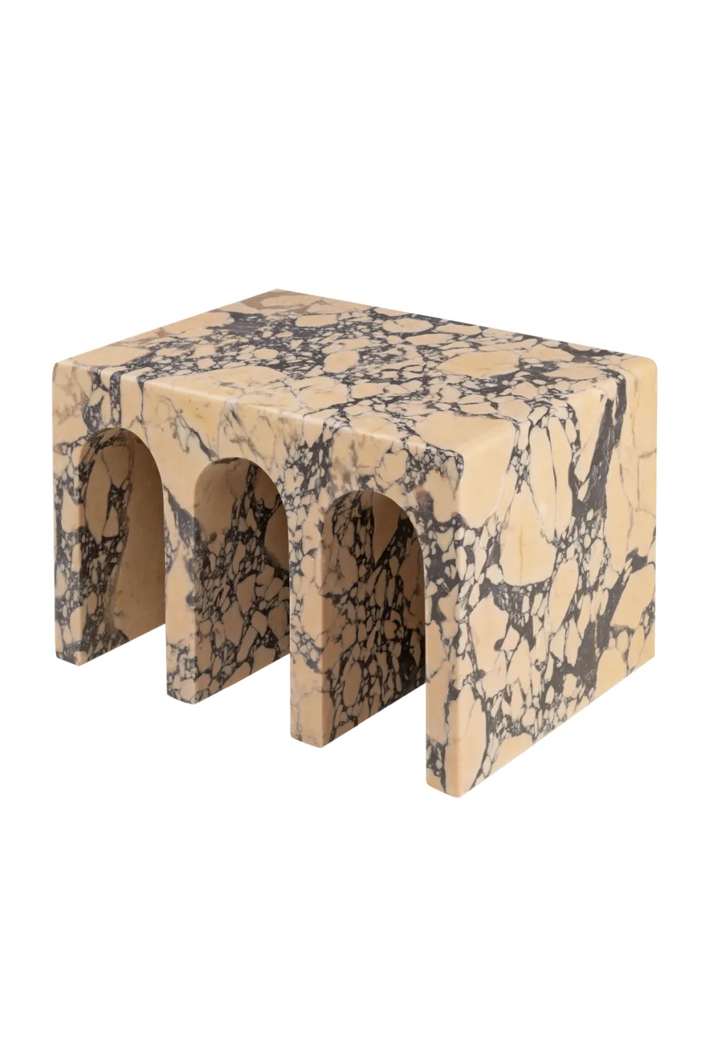 Beige Marble Nesting Coffee Table (2) | Versmissen Segovia