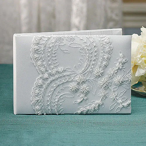 Beverly Clark Venetian Elegance Collection Guest Book Ivory