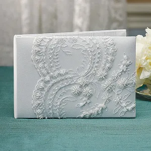 Beverly Clark Venetian Elegance Collection Guest Book Ivory