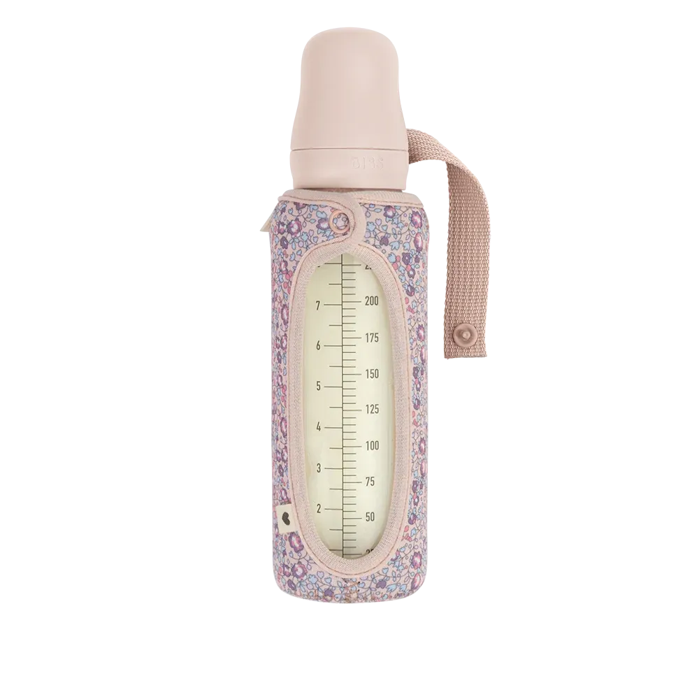 Bibs x LIBERTY Large Baby Bottle Sleeve Eloise - Blush
