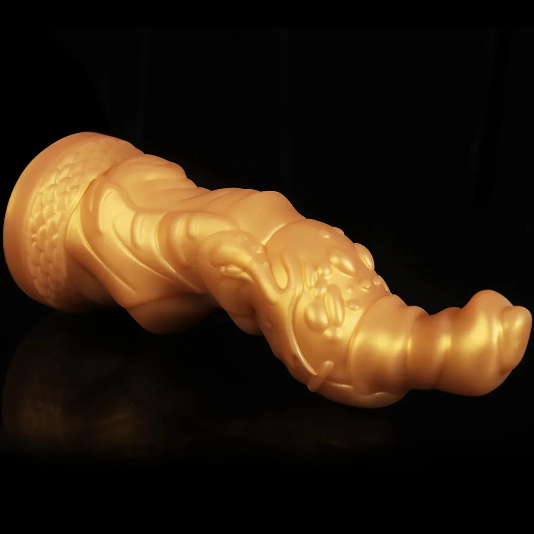 Big Giant Monster Dildo - Golden Dragon Dildos Realistic Anal Plug Sex Toys for Men Women